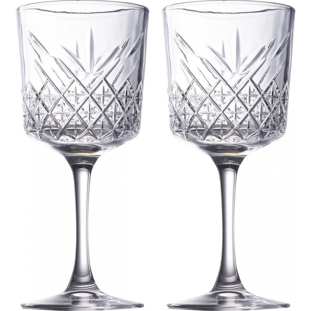 Set 2 pahare vin Tamperi, sticla, 320 ml