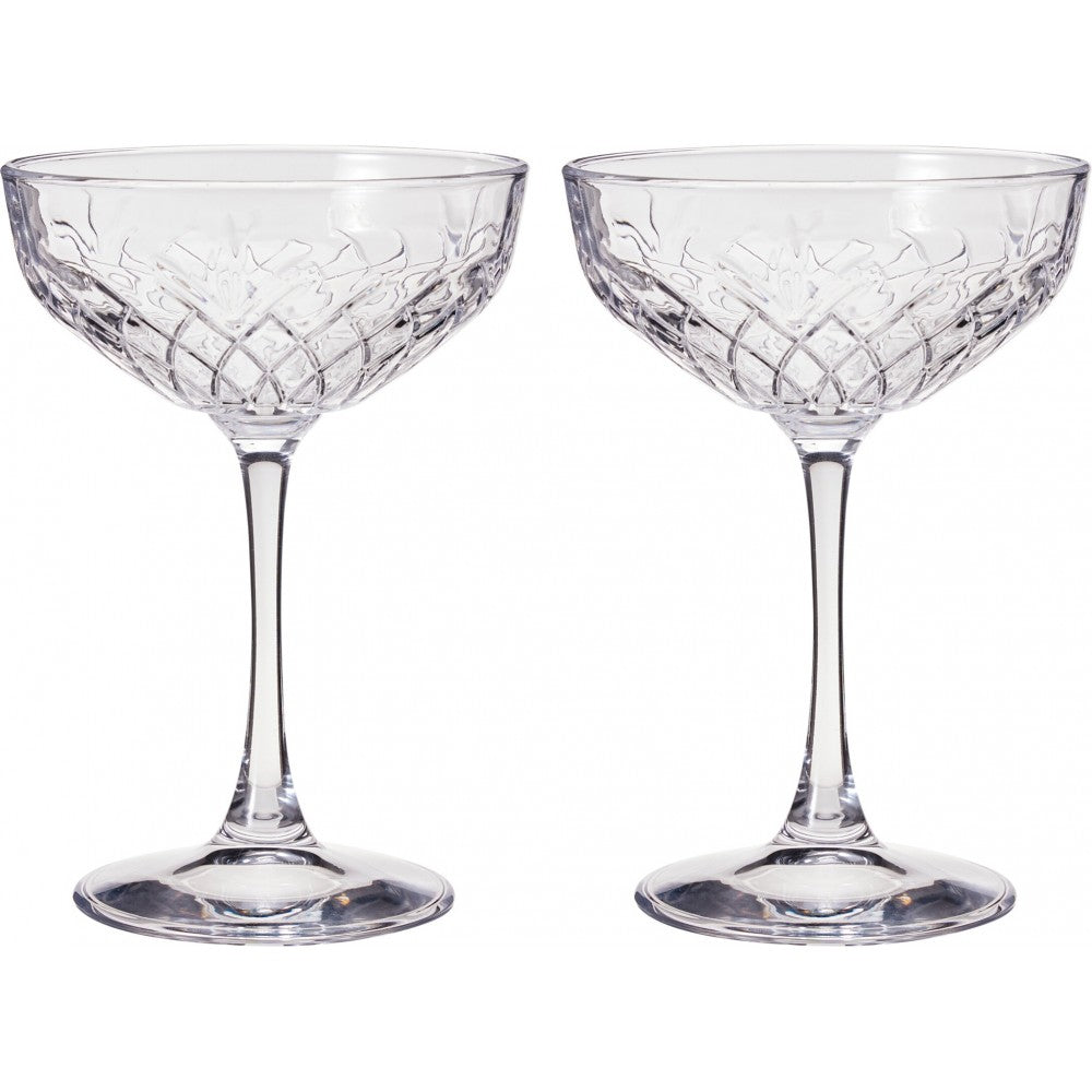 Set 2 pahare Coctail Tamperi, stcla, 250 ml