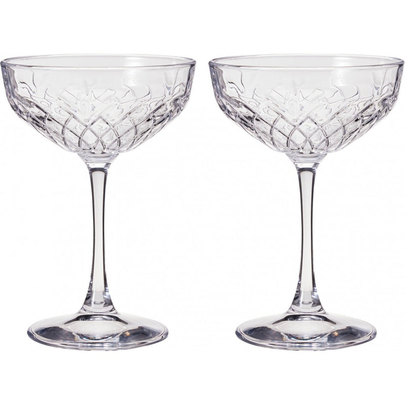Set 2 pahare Coctail Tamperi, stcla, 250 ml