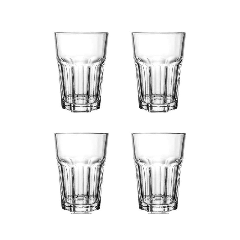 Set 4 pahare Morocco, sticla, 500 ml