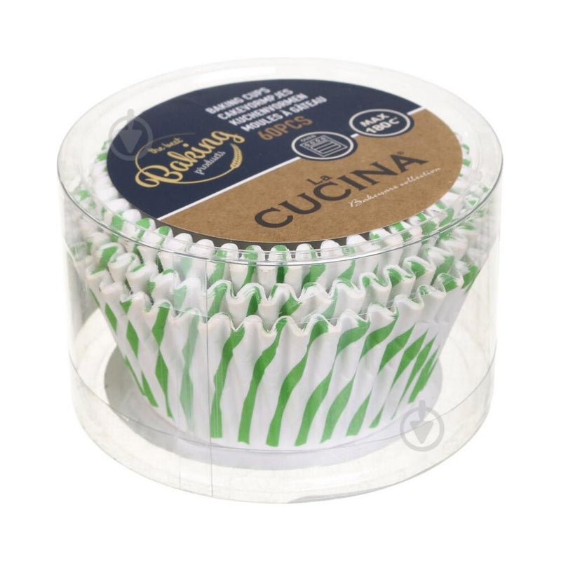 Set 240 forme Briose Green, hartie, multicolor, 5 x 3.5 cm, rezistente 180 grade Celsius