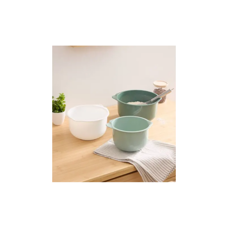 Set 3 boluri plastic Aretzo, 1.5L 2L 3L