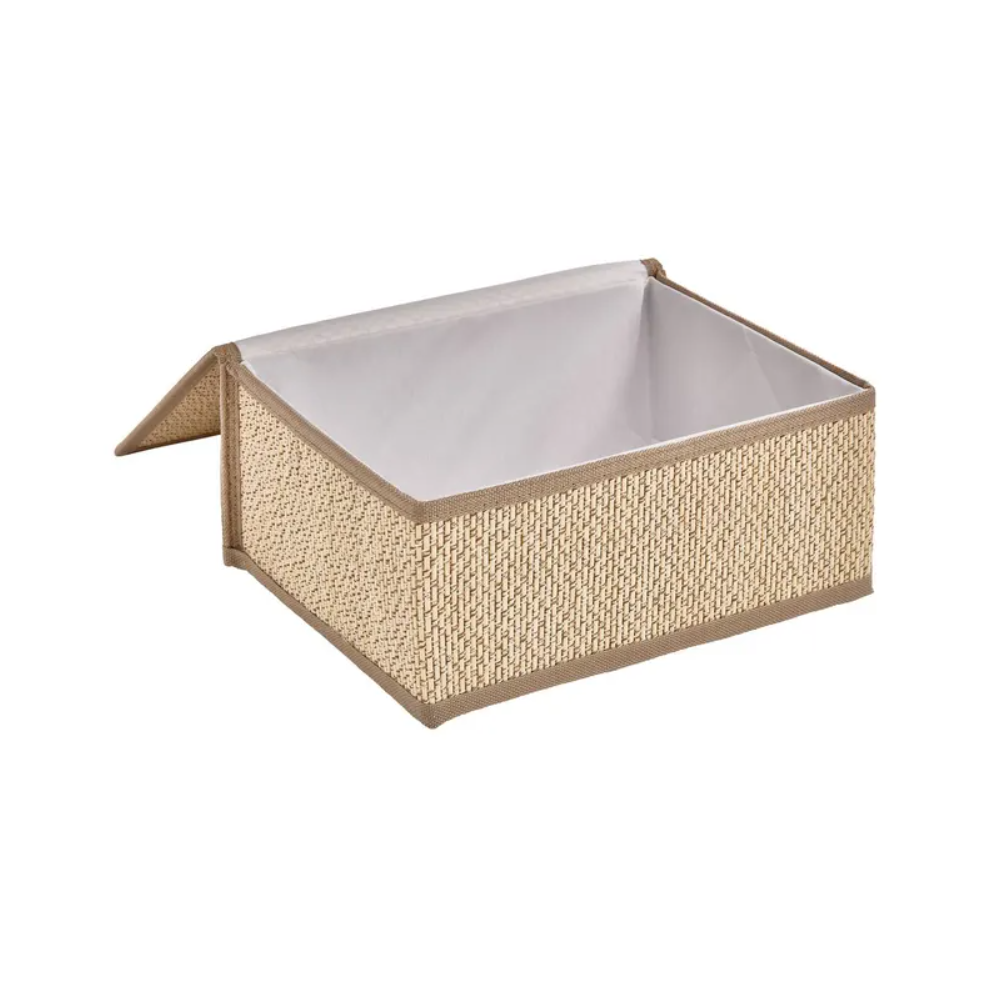 Set 3 cutii depozitare stemy, bambus, 25 x D18 x H 11.5 cm