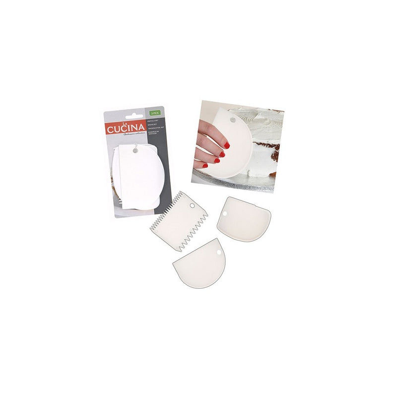 Set 3 raclete patiserie, plastic, 12x8 cm