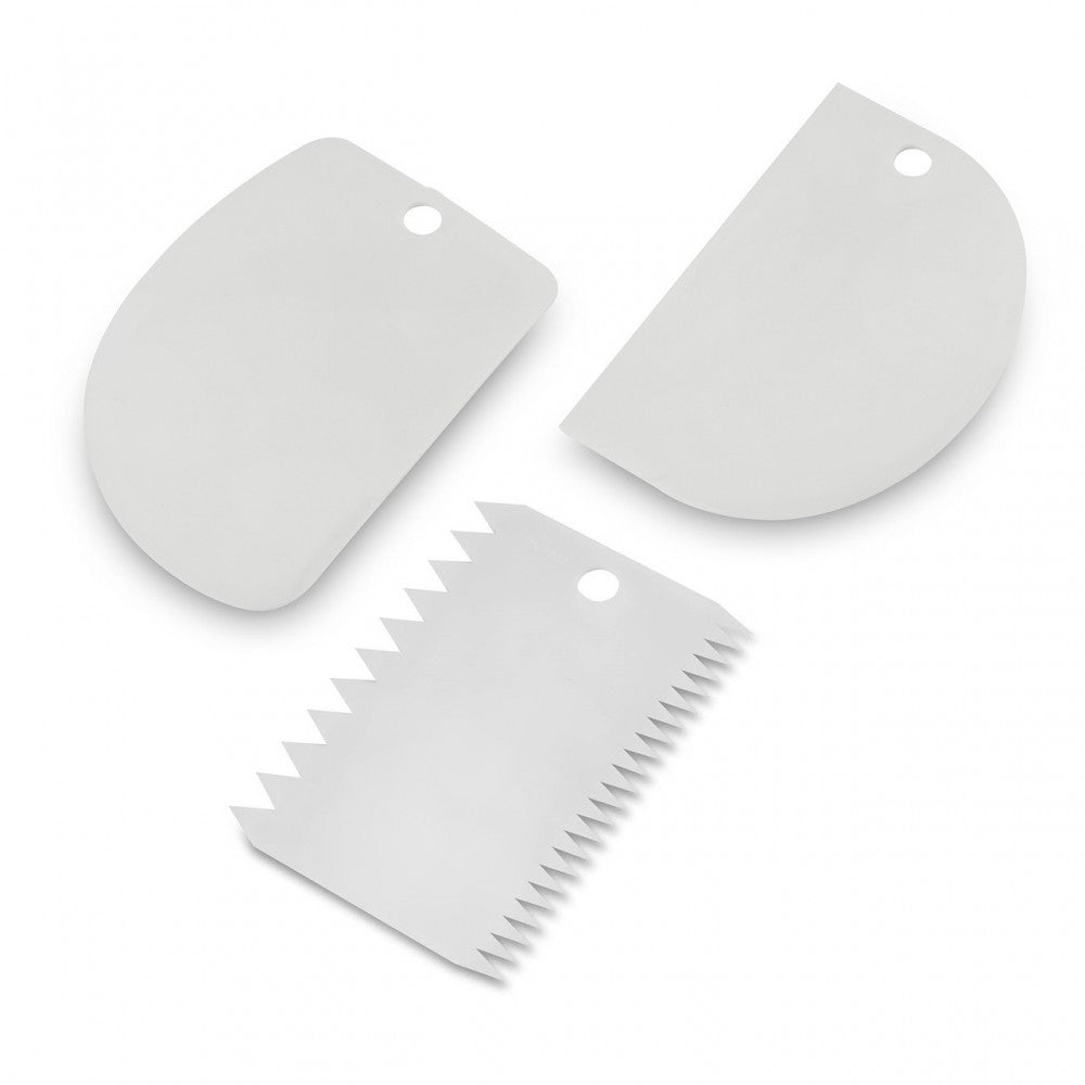 Set 3 raclete patiserie, plastic, 12x8 cm