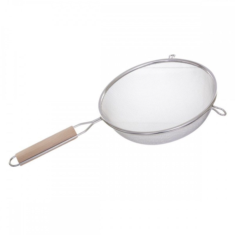 Set 3 strecuratori Contry Side, inox-lemn, 12-16-20 cm