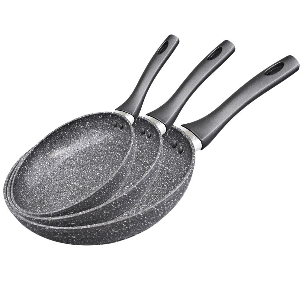 Set 3 tigai Emden, invelis antiaderent granit, 20-24-28 cm