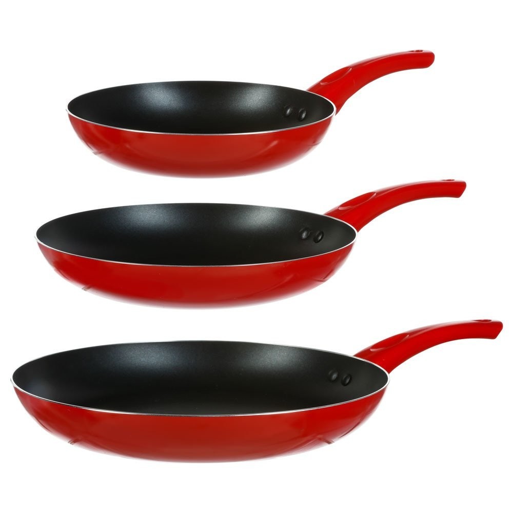 Set 3 tigai Secret de Gourmet, Aluminiu, 20/24/28 cm