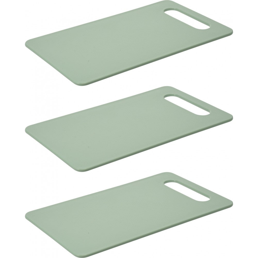 Set 3 tocatoare EH, plastic, verde, 25 x 15 cm