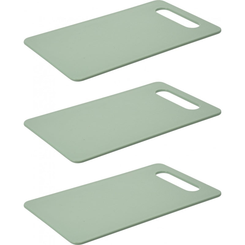 Set 3 tocatoare EH, plastic, verde, 25 x 15 cm