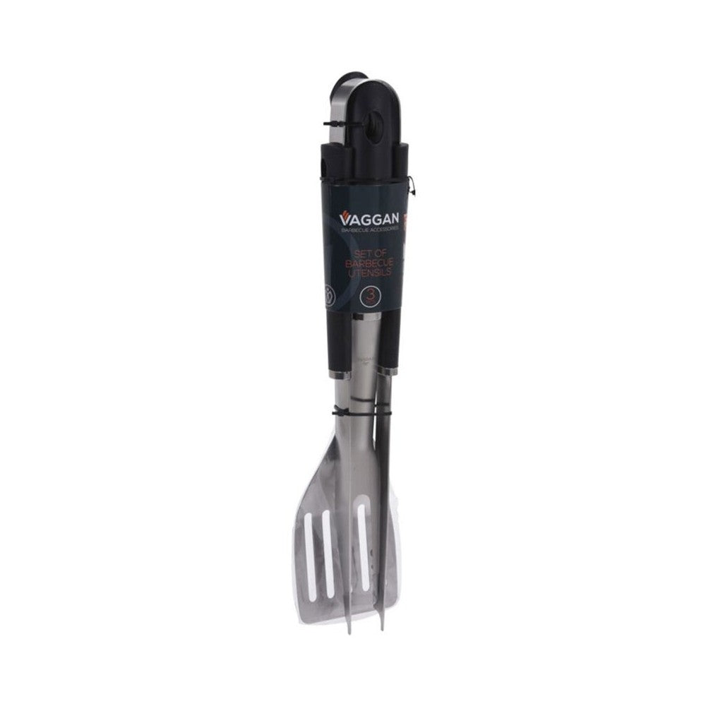 Set 3 ustensile pentru gratar profesionale Vaggan, 42 cm