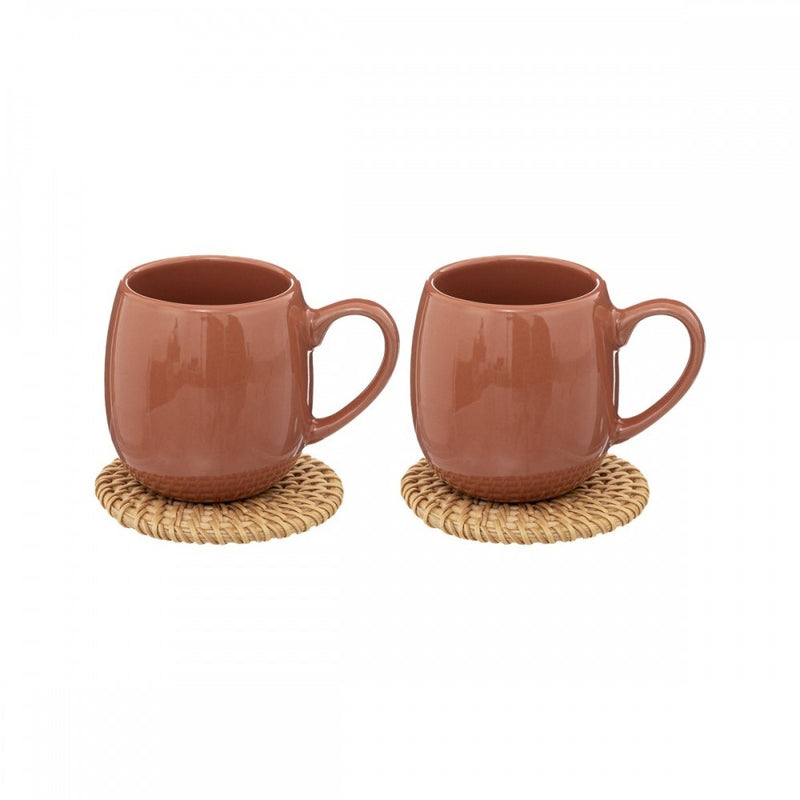 Set 2 cani espresso Alicante, ceramica, 100 ml