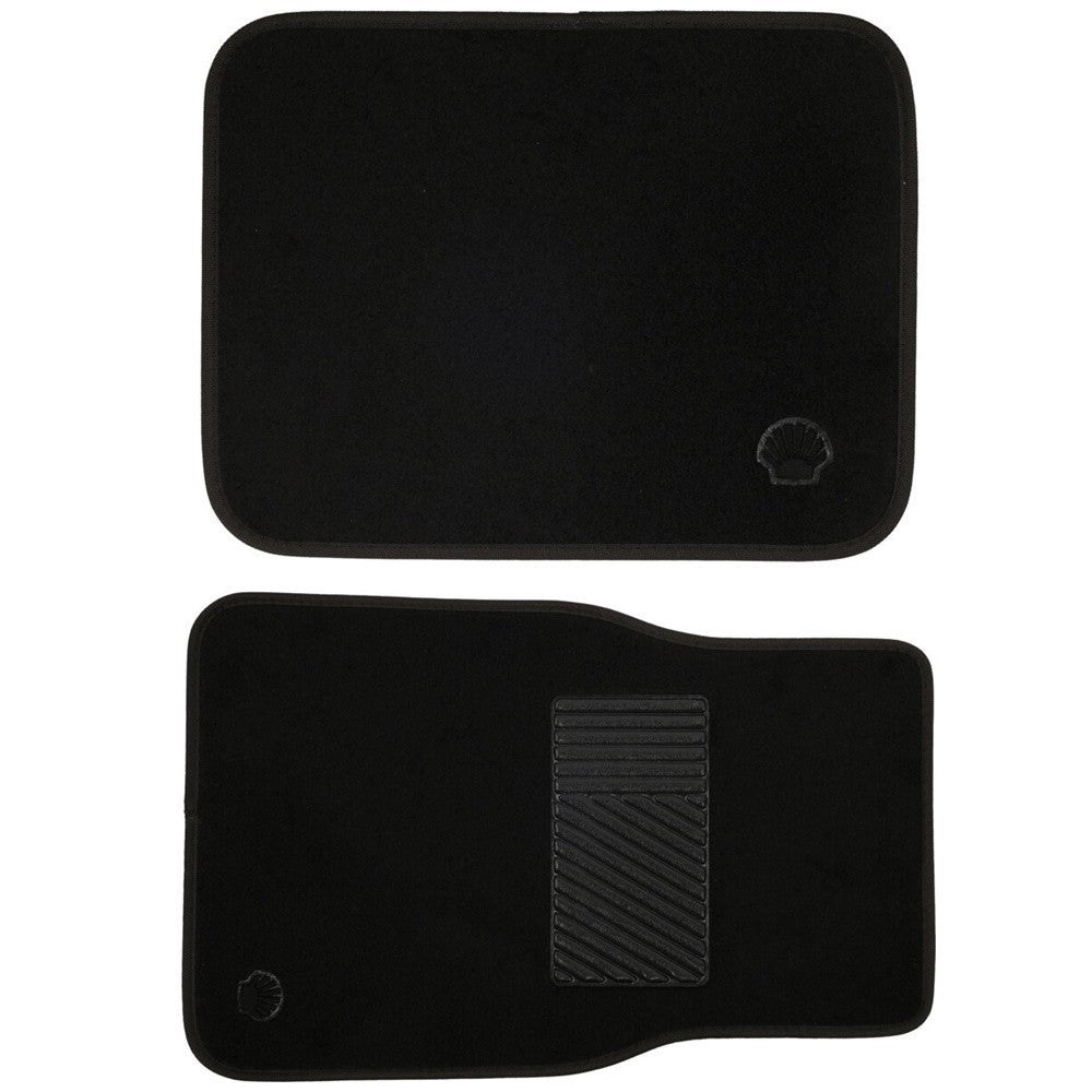 Set 4 covorase auto Shell, polyvinil, 43 x 67 cm, 43 x 33 cm