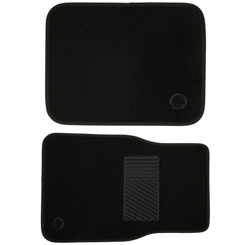 Set 4 covorase auto Shell, polyvinil, 43 x 67 cm, 43 x 33 cm