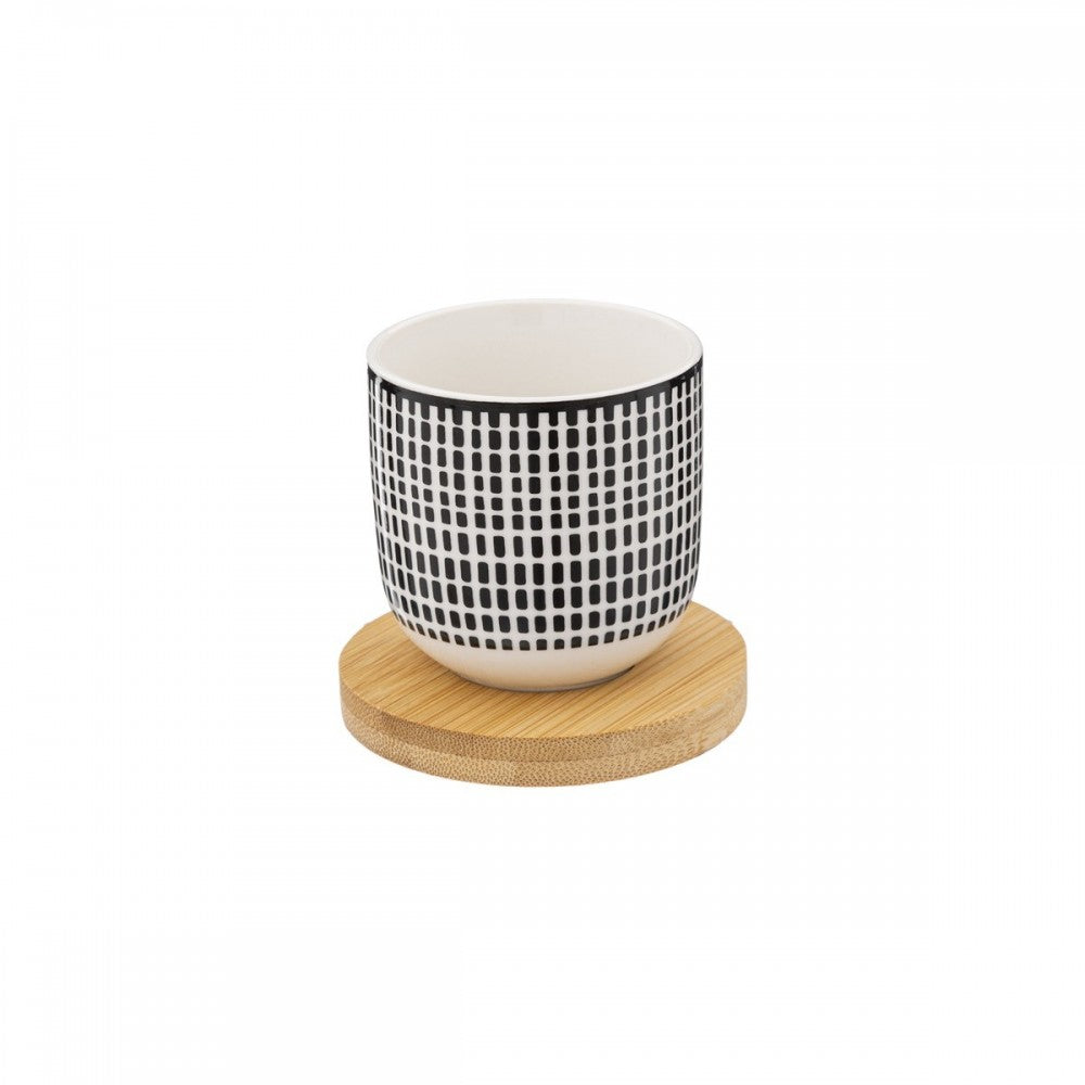 Set 4 cupe Bohemia Espresso, portelan, 100 ml