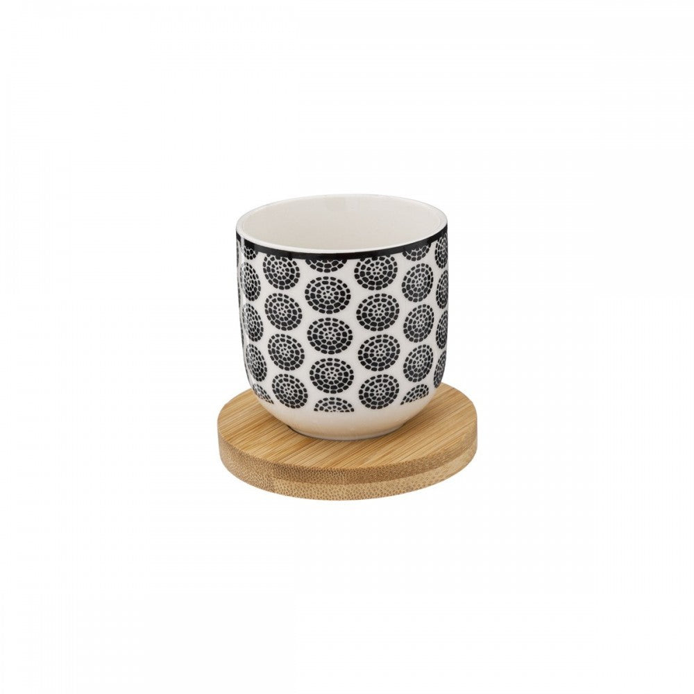 Set 4 cupe Bohemia Espresso, portelan, 100 ml