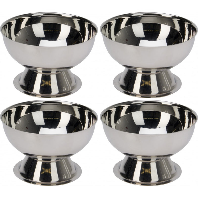 Set 4 cupe inaghetata EH, inox, 9 x 6 cm