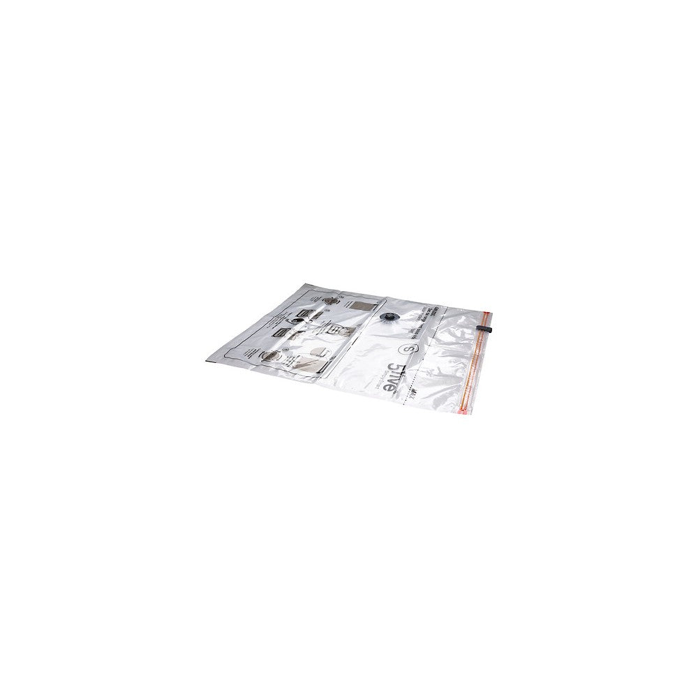 Set 4 saci vidare haine M, transparent, 60 x 80 cm
