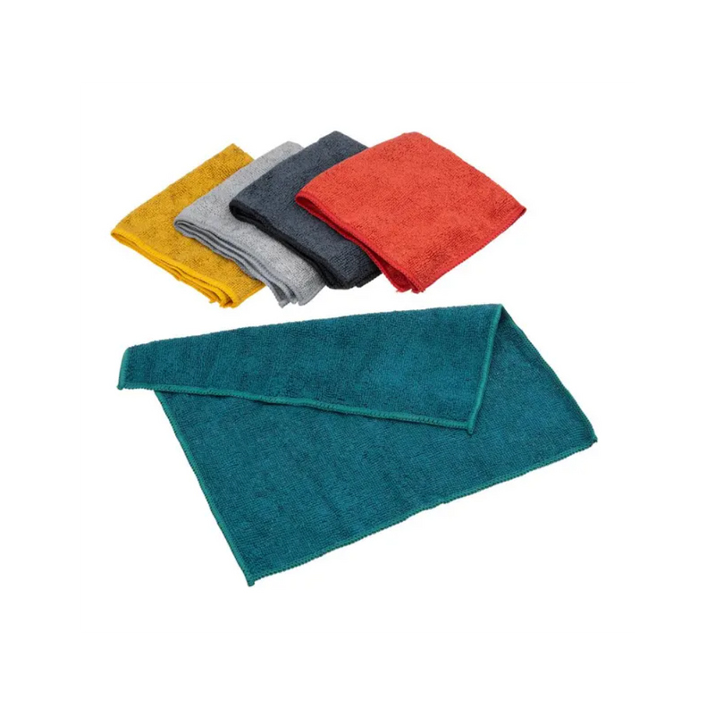 Set 5 lavete microfibra, color, 30 x 30 cm