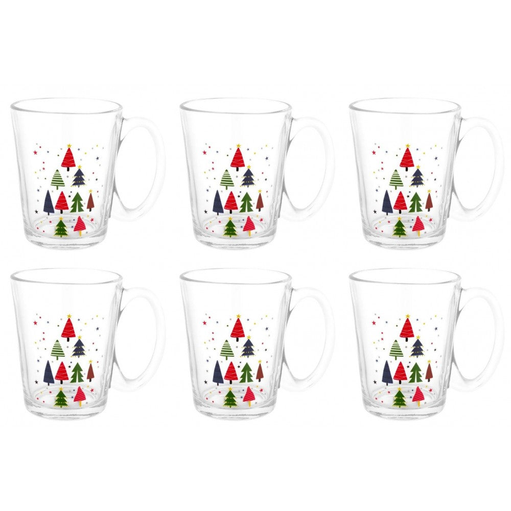 Set 6 acni Winter, sticla, 300 ml