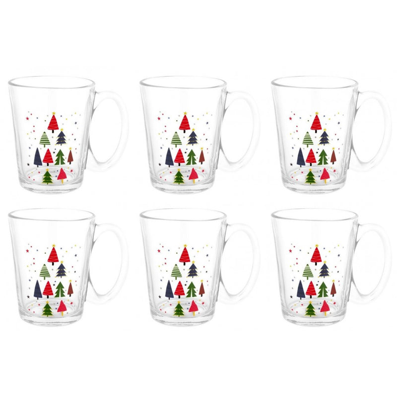Set 6 acni Winter, sticla, 300 ml