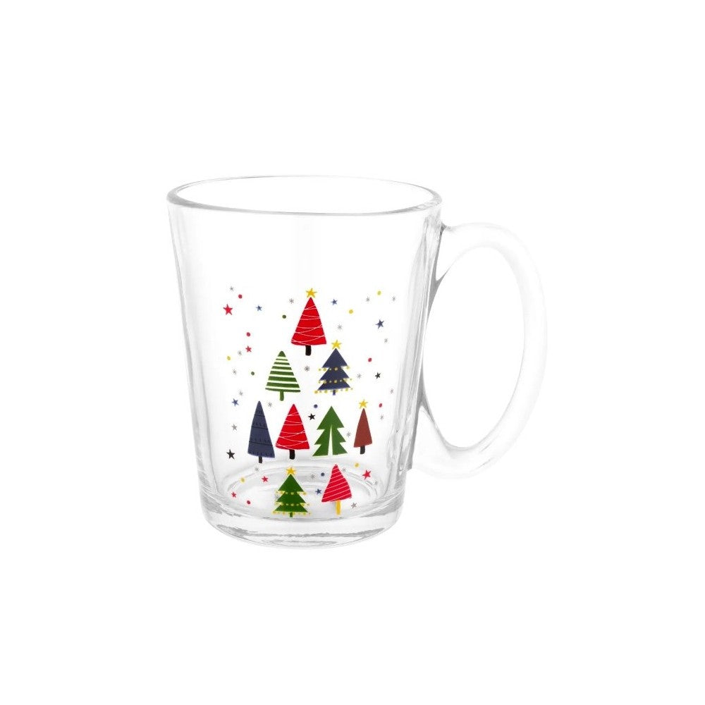 Set 6 acni Winter, sticla, 300 ml