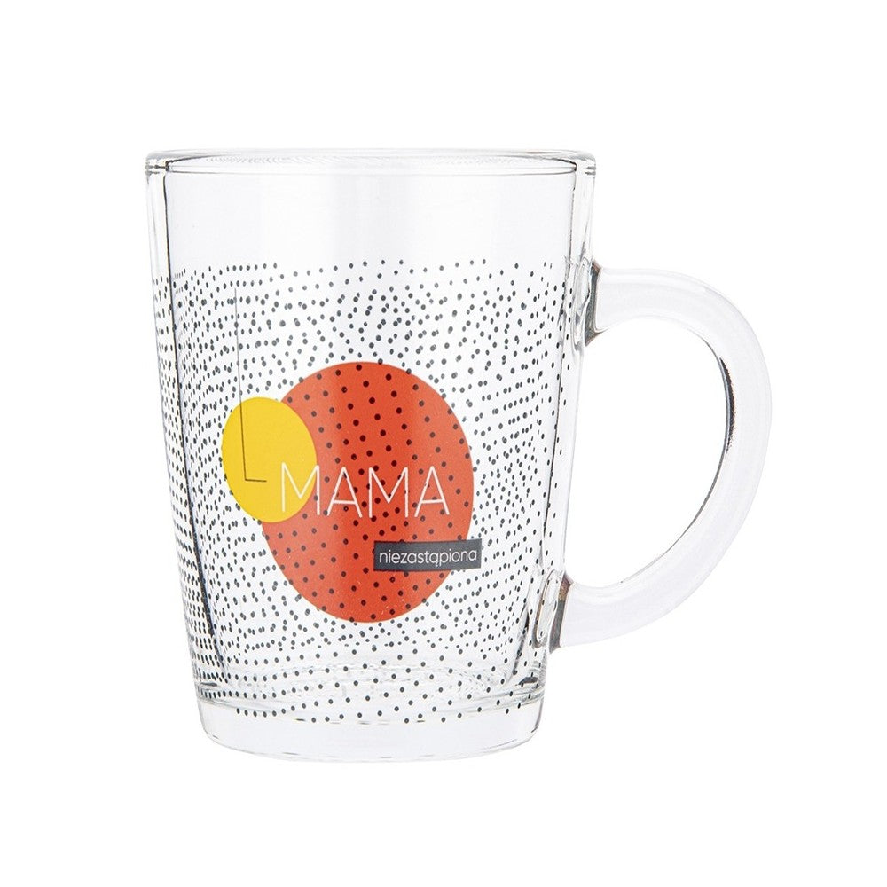 Set 2 cani Mama-Tata, sticla, 300 ml