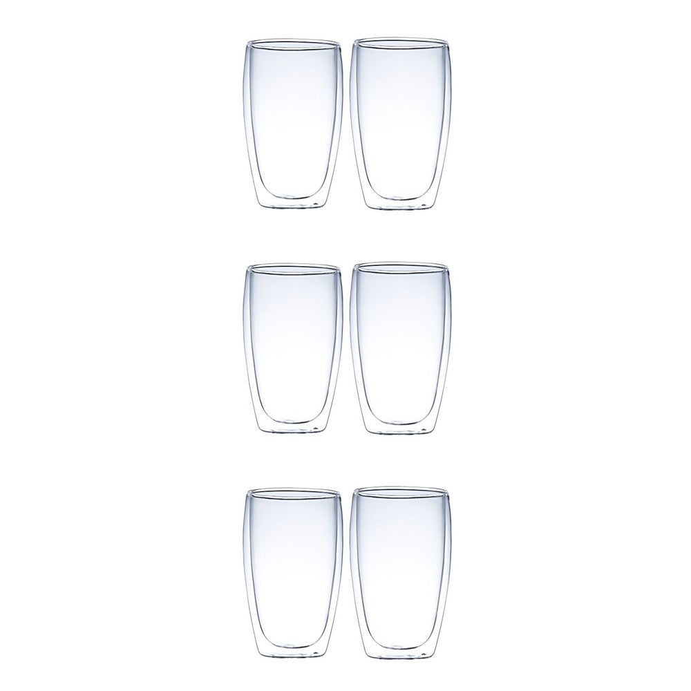 Set 6 pahare Vivo, sticla borosilicata, pereti dubli, 300 ml