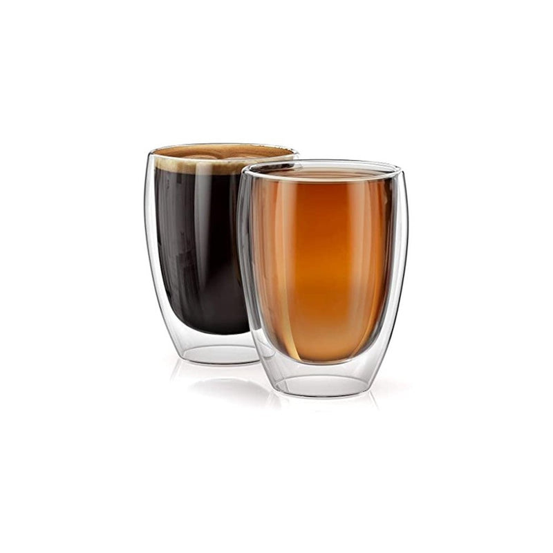 Set 6 pahare Vivo, sticla borosilicata, pereti dubli, 300 ml
