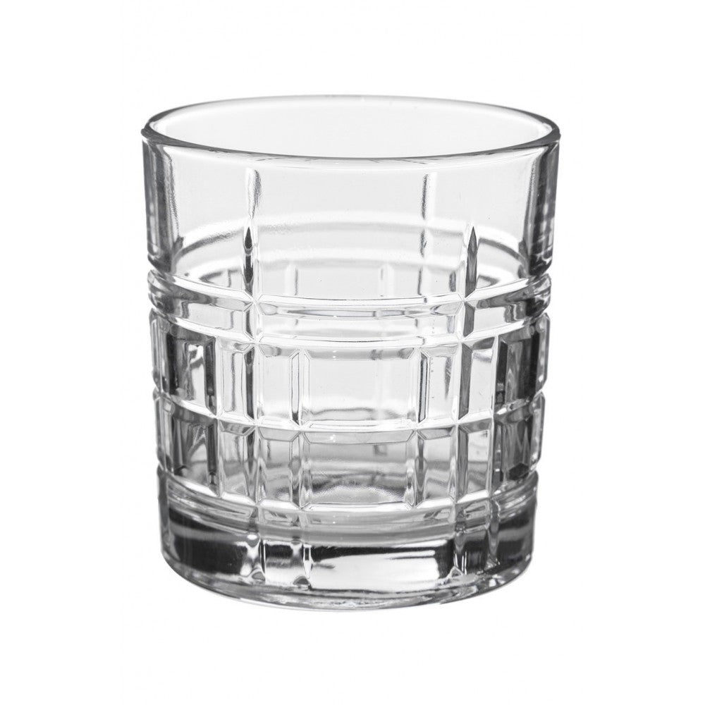 Set 4 pahare Edgar, sticla premium, 8.4 x H 9 cm, 240 ml
