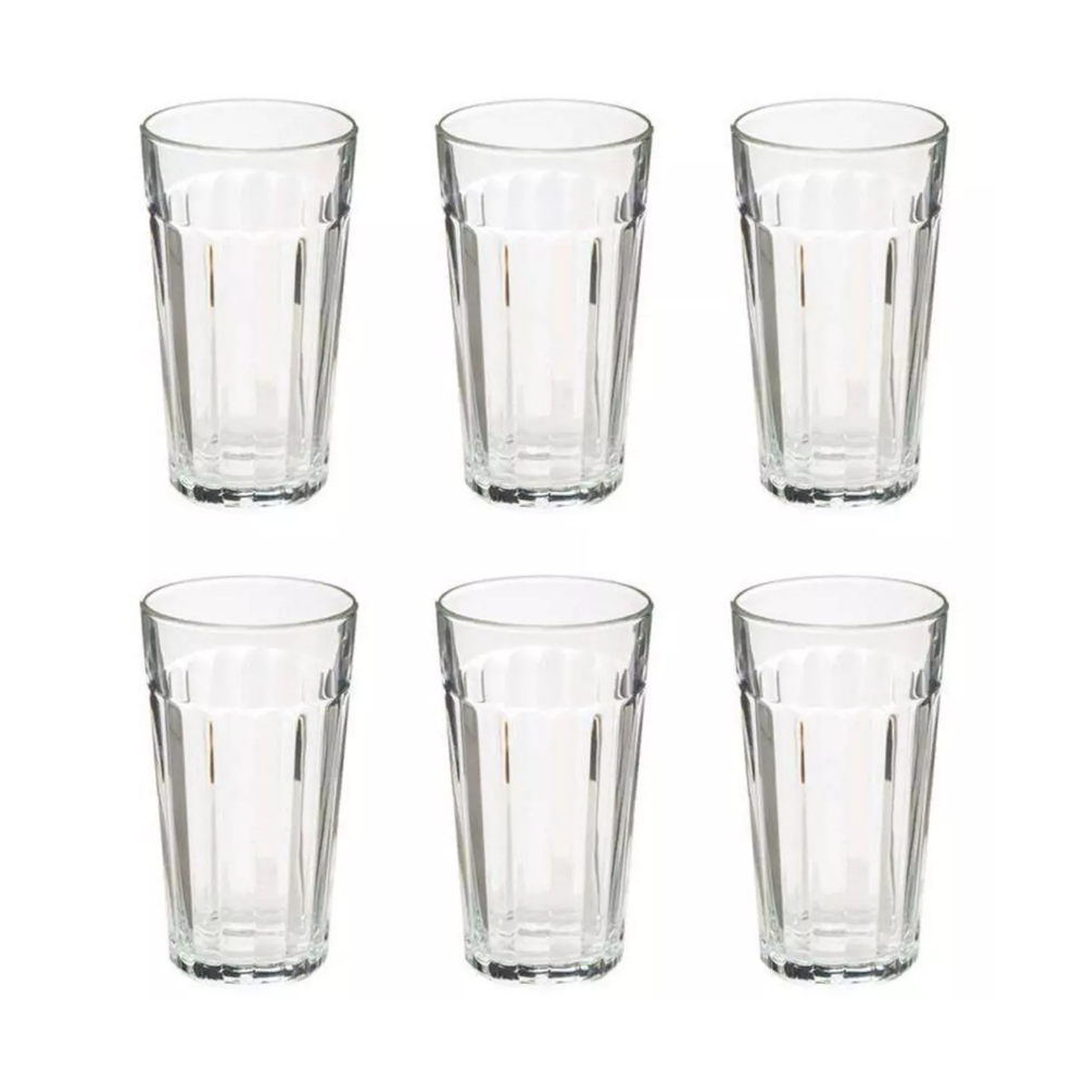 Set 6 pahare Lorenzo, sticla, 350 ml