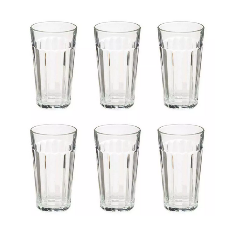 Set 6 pahare Lorenzo, sticla, 350 ml