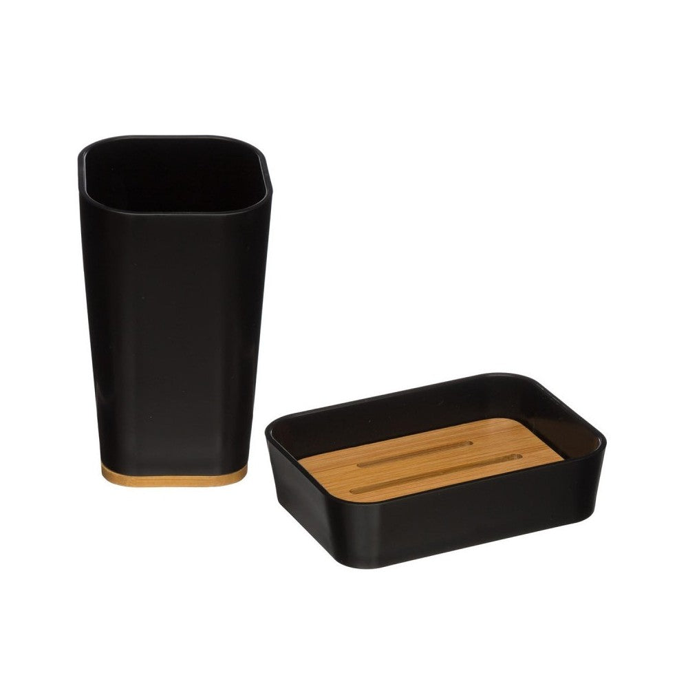 Set accesorii baie Black Natureo