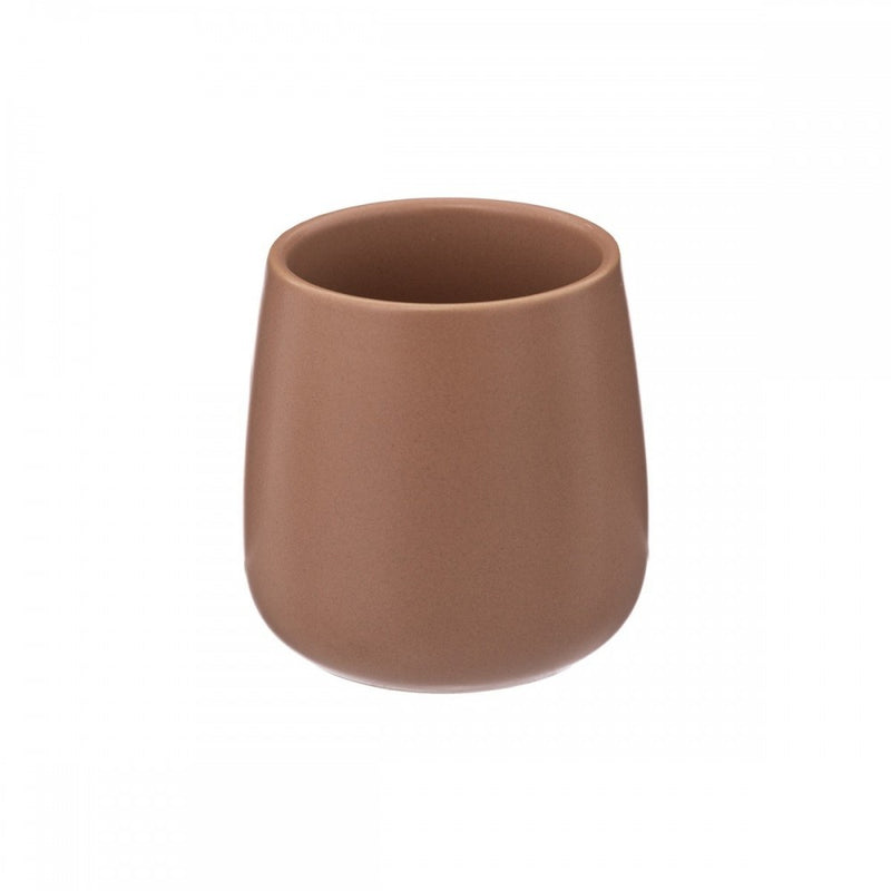 Set ceainic si 2 cani SG Alicante, ceramica, maro, 500 ml