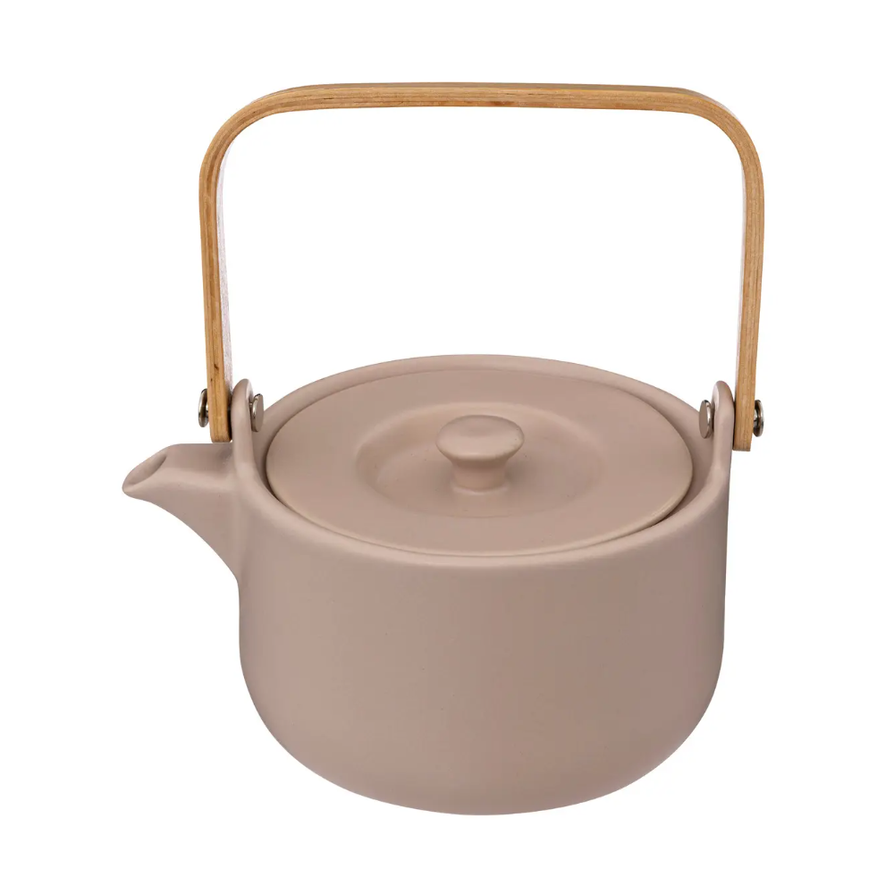 Set ceainic si 2 cani SG Pingato, ceramica, 500 ml