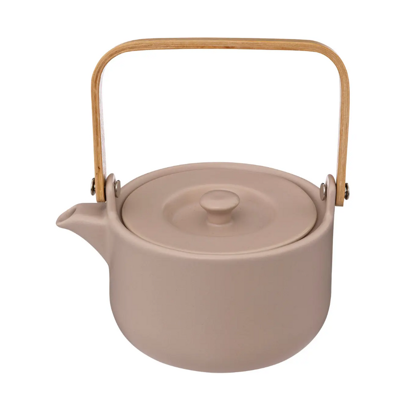 Set ceainic si 2 cani SG Pingato, ceramica, 500 ml