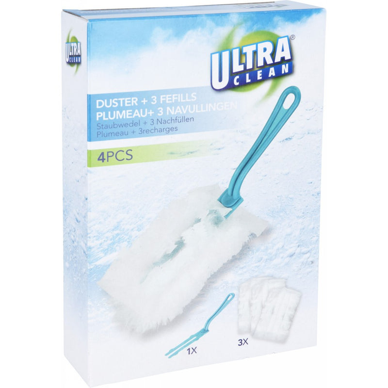 Desprafuitor Ultra clean, plus 3 rezerve microfibra alb