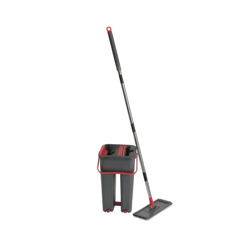 Set curatenie Tana, plastic, mop plat inclus, 7 litri
