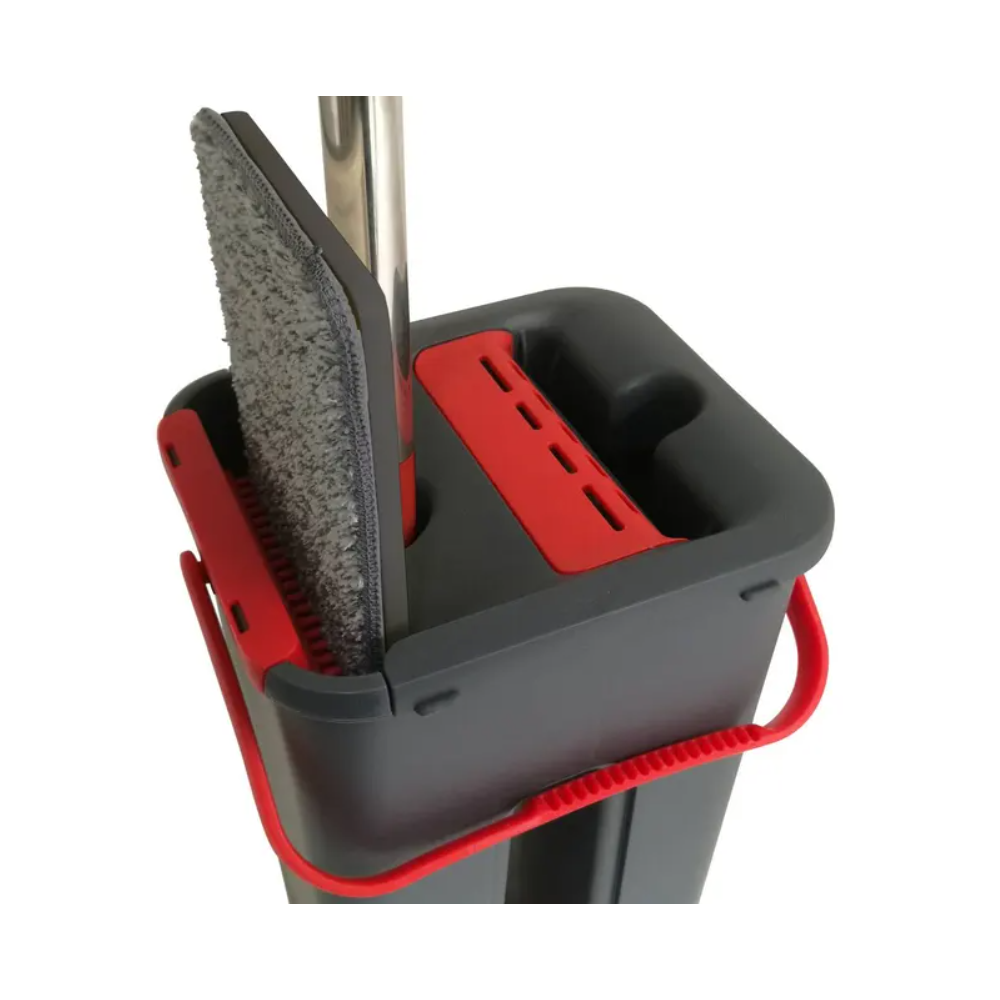 Set curatenie Tana, plastic, mop plat inclus, 7 litri