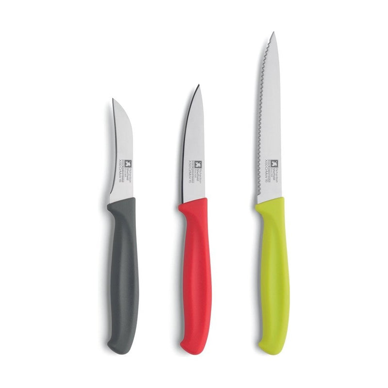 Set cutite Richardson Sheffield, lama inox, maner plastic, 3 piese