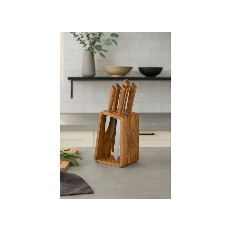 Set cutite Accacia Star, 5 piese, 15 x 11.3 x H36.3 cm