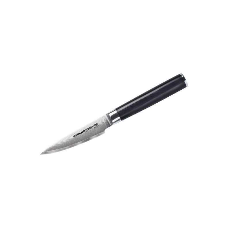 Cutit Samura pentru legume si decojit Damascus Best, HRC 61, lama 9 cm