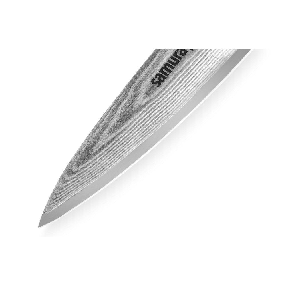 Cutit Samura pentru legume si decojit Damascus Best, HRC 61, lama 9 cm