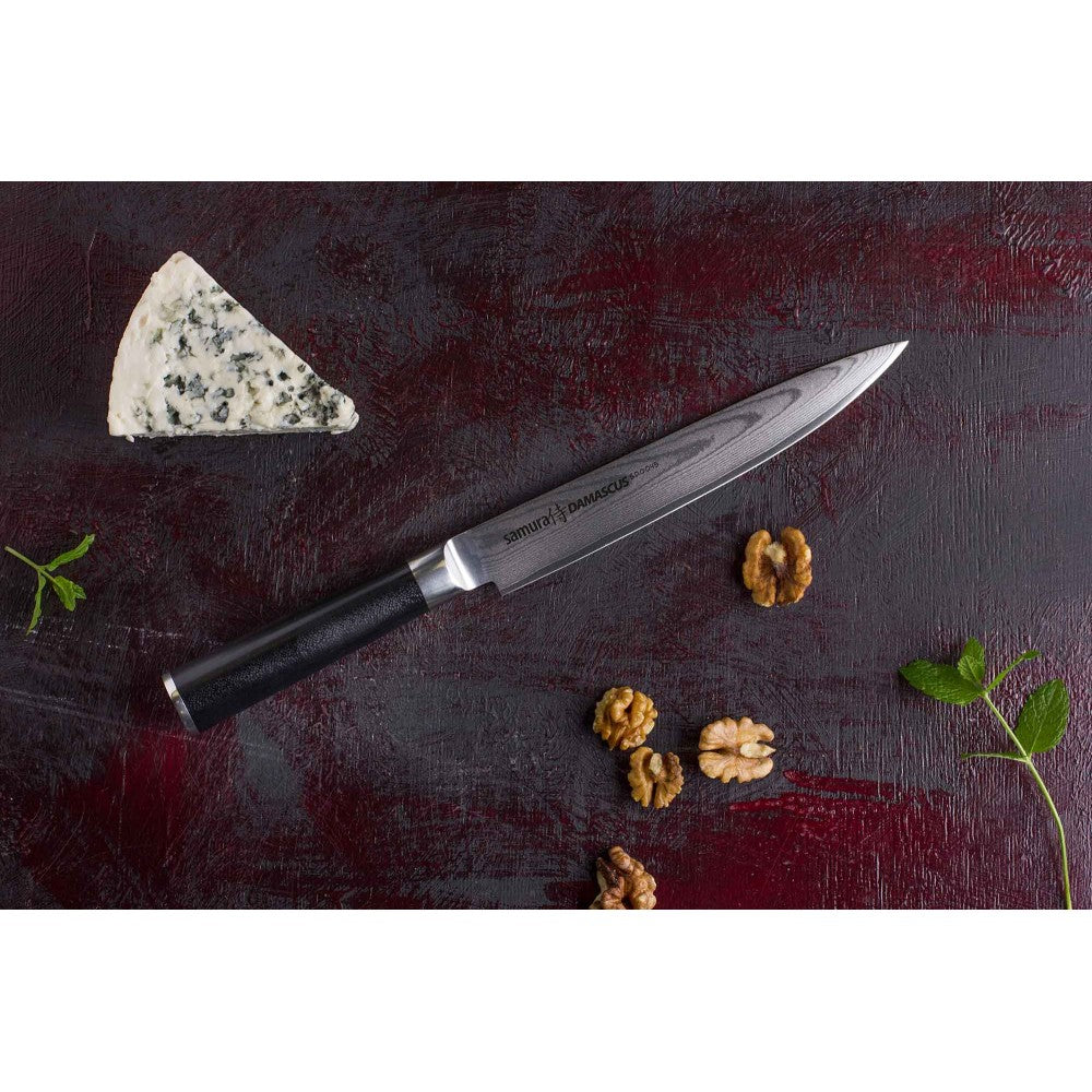 Cutit Samura Feliat Damascus Best, HRC 61, lama 23 cm
