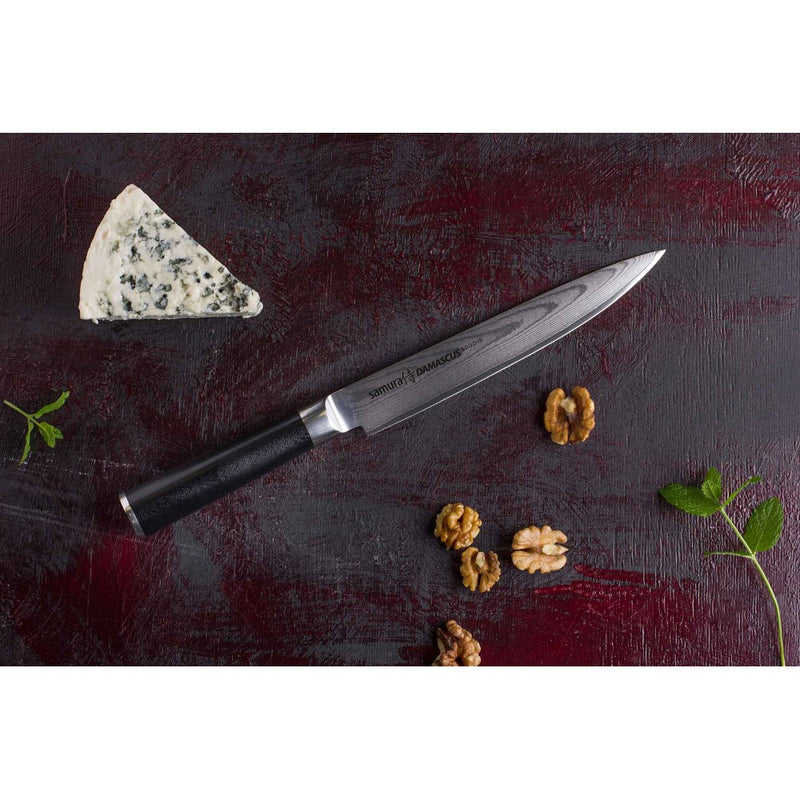 Cutit Samura Feliat Damascus Best, HRC 61, lama 23 cm