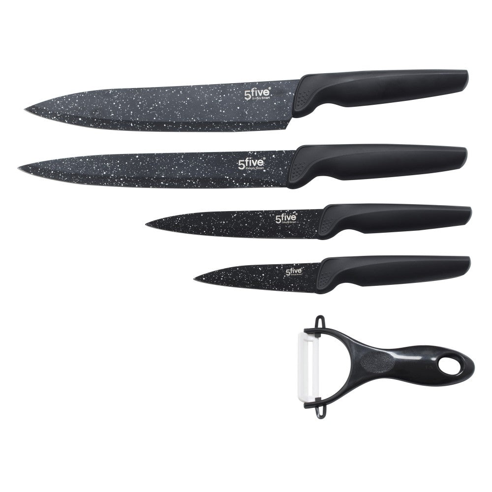 Set cutite Marocco, inox, antiaderente, 5 piese