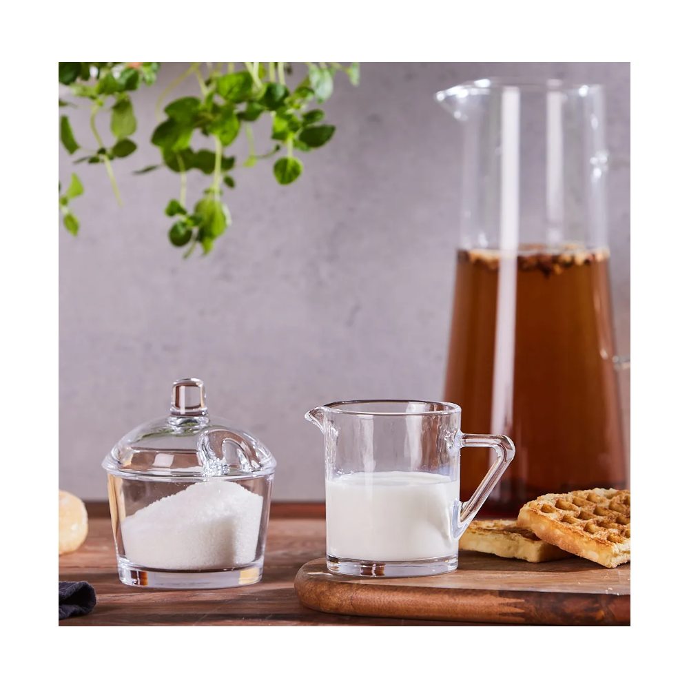 Set lapte si zahar Altom, sticla, 200ml si 210 ml