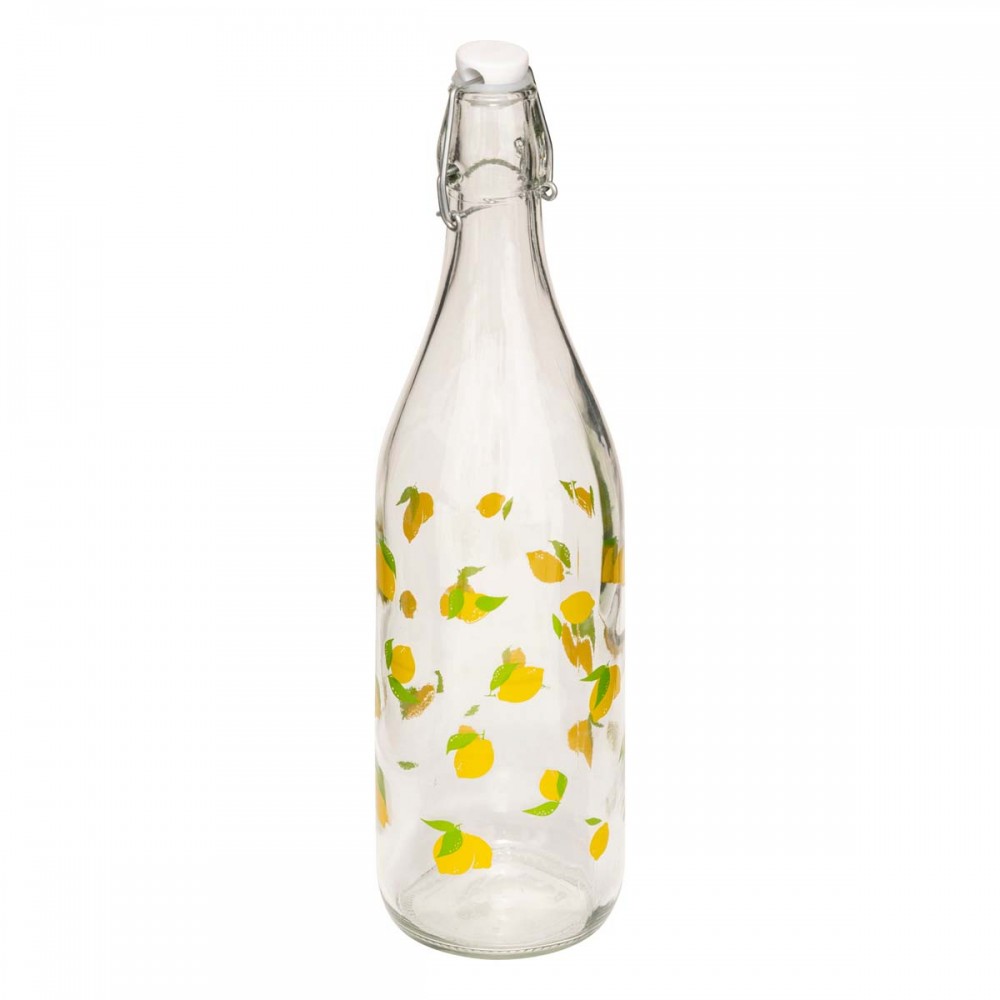 Sticla limonada Citron, 1 litru, 8.7 x H. 31.7 cm