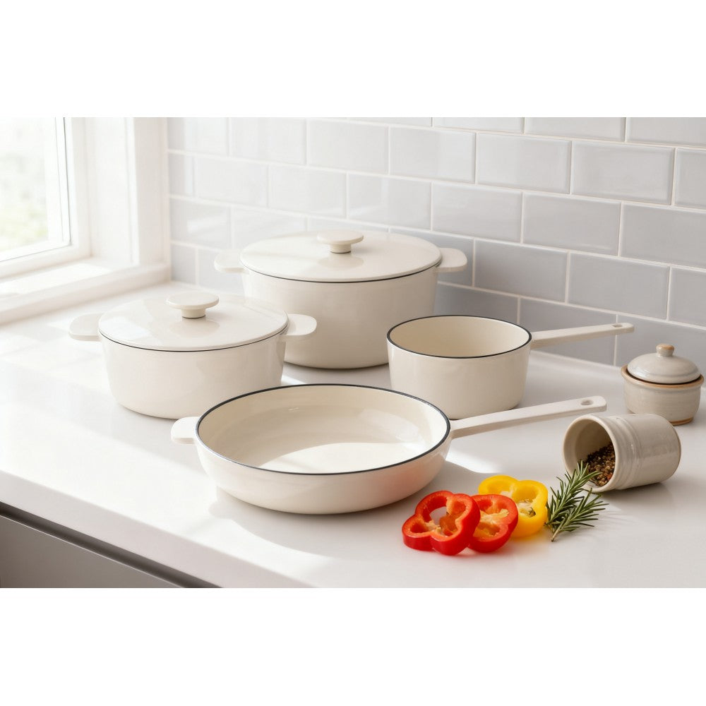 Set oale fonta Ande, emailate, 6 piese
