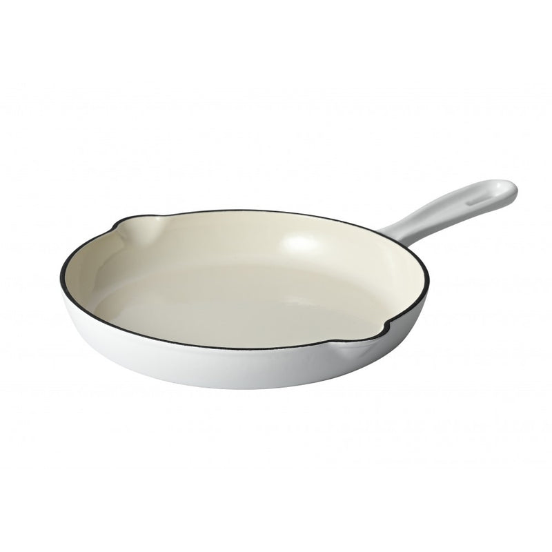 Set oale fonta masiva Xanten Premium White, emailate 4 piese